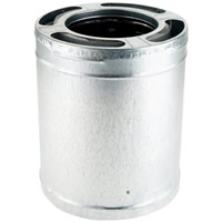 DuraPlus Chimney Length - 6" x 6" (Galvanized)